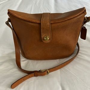 Vintage Coach leather bag